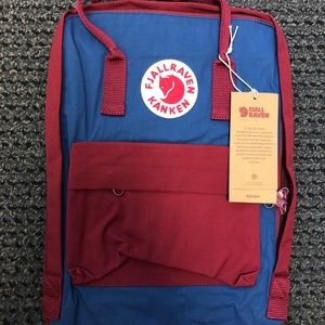 Fjallraven Kanken Backpack Ox red-blue